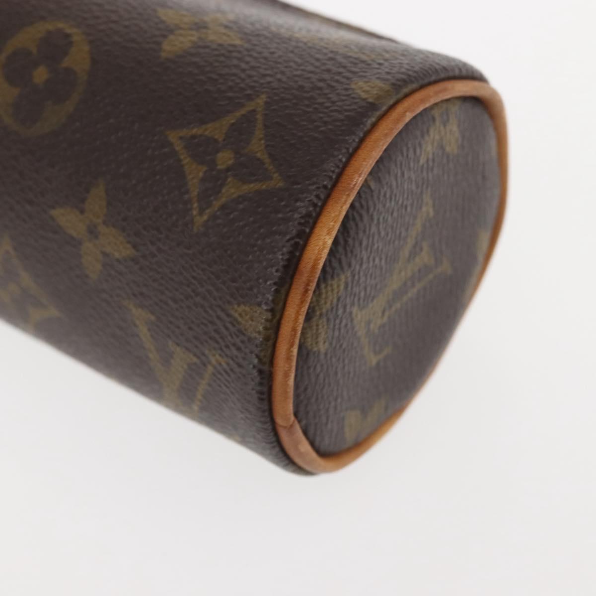 LOUIS VUITTON Monogram Trousse Rondo Pouch M47630 LV Auth 142463