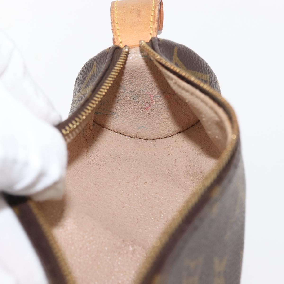 LOUIS VUITTON Monogram Trousse Rondo Pouch M47630 LV Auth 142463