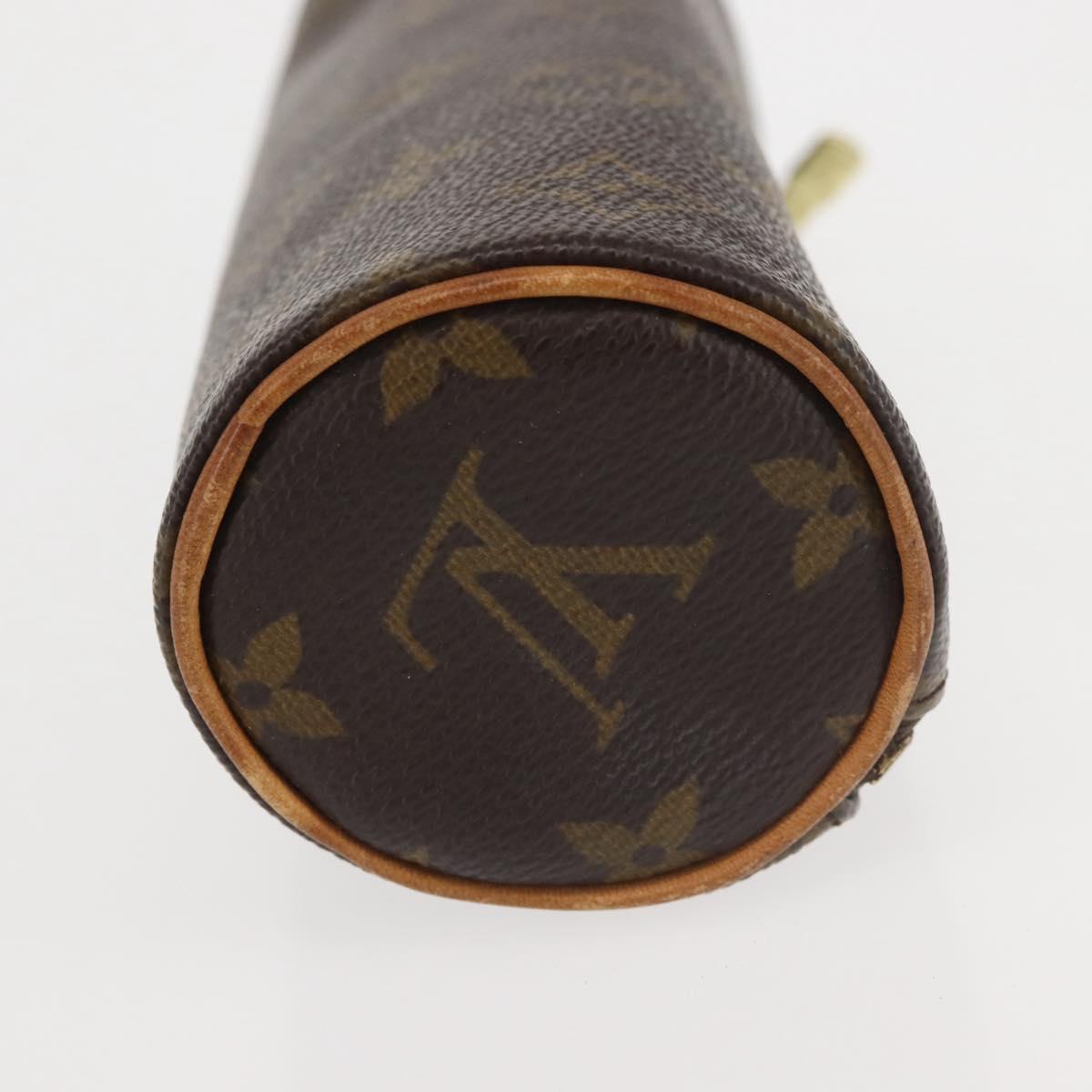 LOUIS VUITTON Monogram Trousse Rondo Pouch M47630 LV Auth 142463