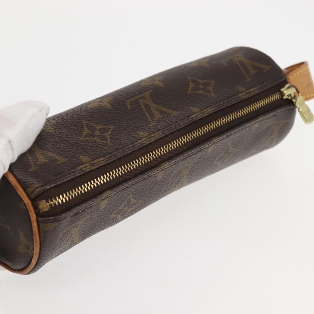 LOUIS VUITTON Monogram Trousse Rondo Pouch M47630 LV Auth 142463