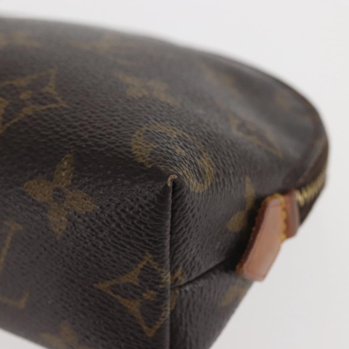 LOUIS VUITTON Monogram Pochette Cosmetic PM Pouch M43998 LV Auth 142464