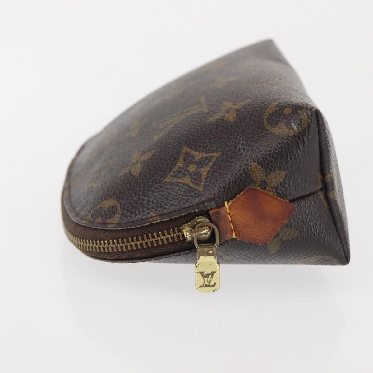 LOUIS VUITTON Monogram Pochette Cosmetic PM Pouch M43998 LV Auth 142464