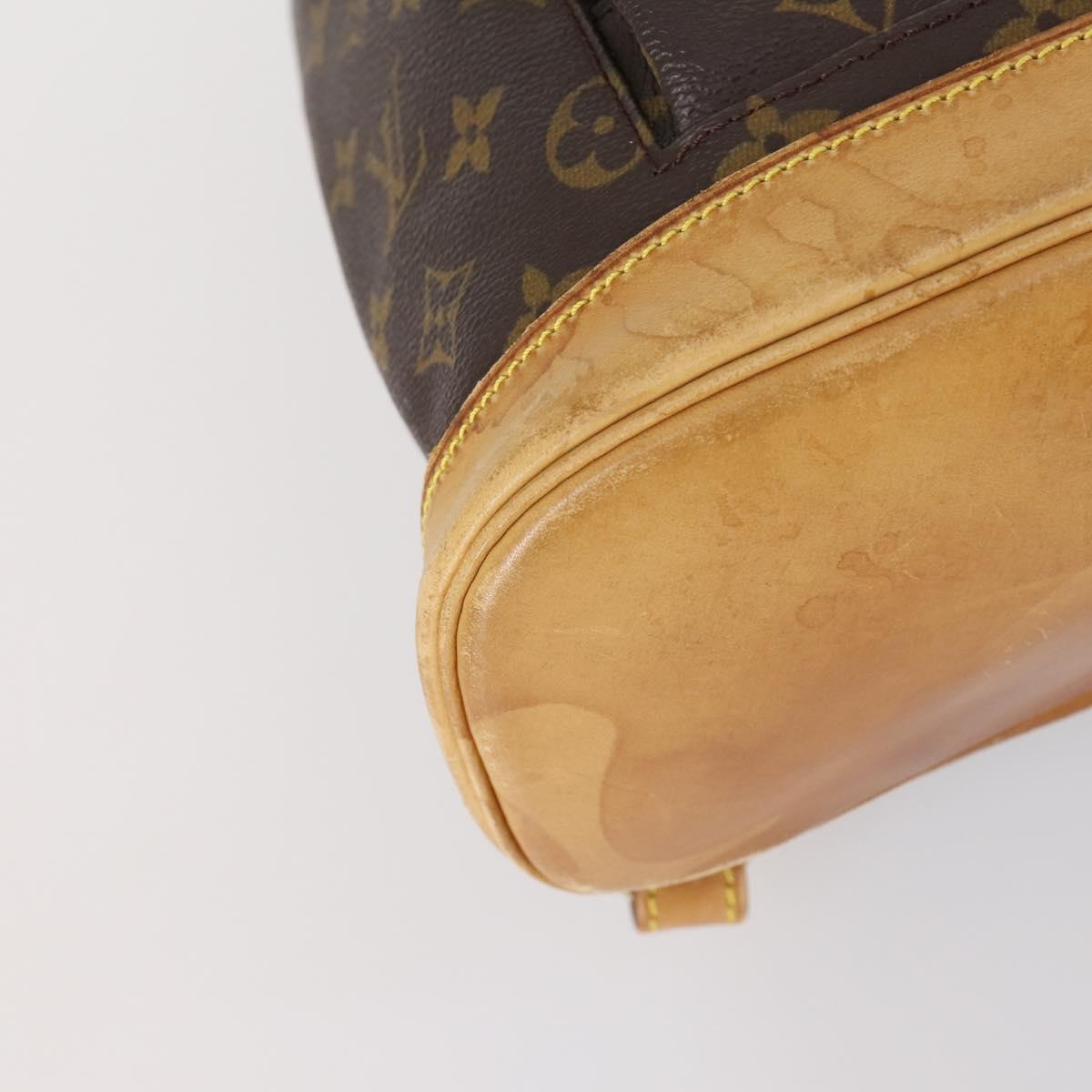 LOUIS VUITTON Monogram Montsouris MM Backpack M51136 LV Auth 142466