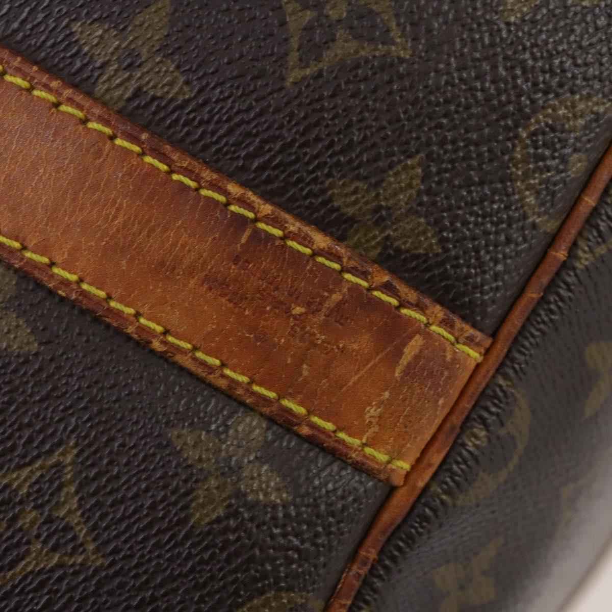 LOUIS VUITTON Monogram Keepall Bandouliere 55 Boston Bag M41414 LV Auth 142469