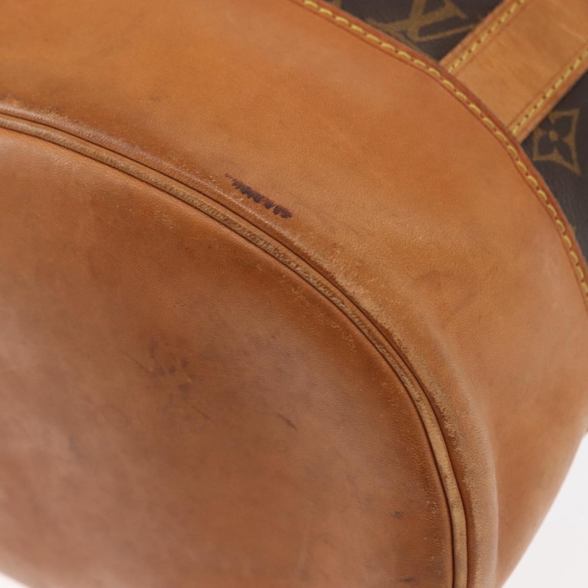 LOUIS VUITTON Monogram Randonnee GM Shoulder Bag M42244 LV Auth 142470