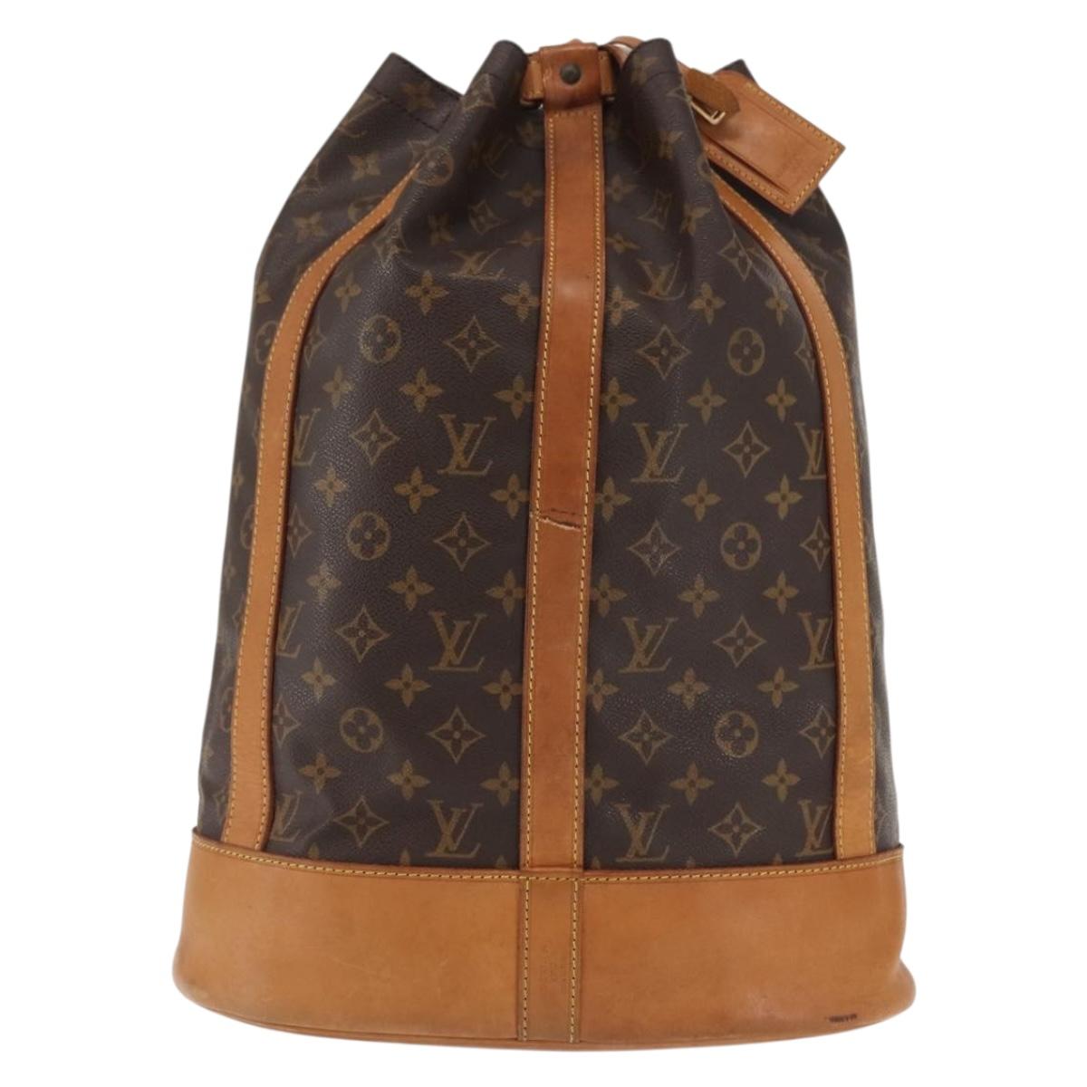LOUIS VUITTON Monogram Randonnee GM Shoulder Bag M42244 LV Auth 142470
