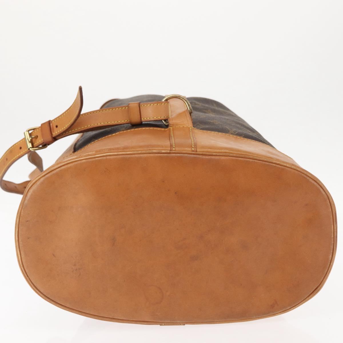 LOUIS VUITTON Monogram Randonnee GM Shoulder Bag M42244 LV Auth 142470