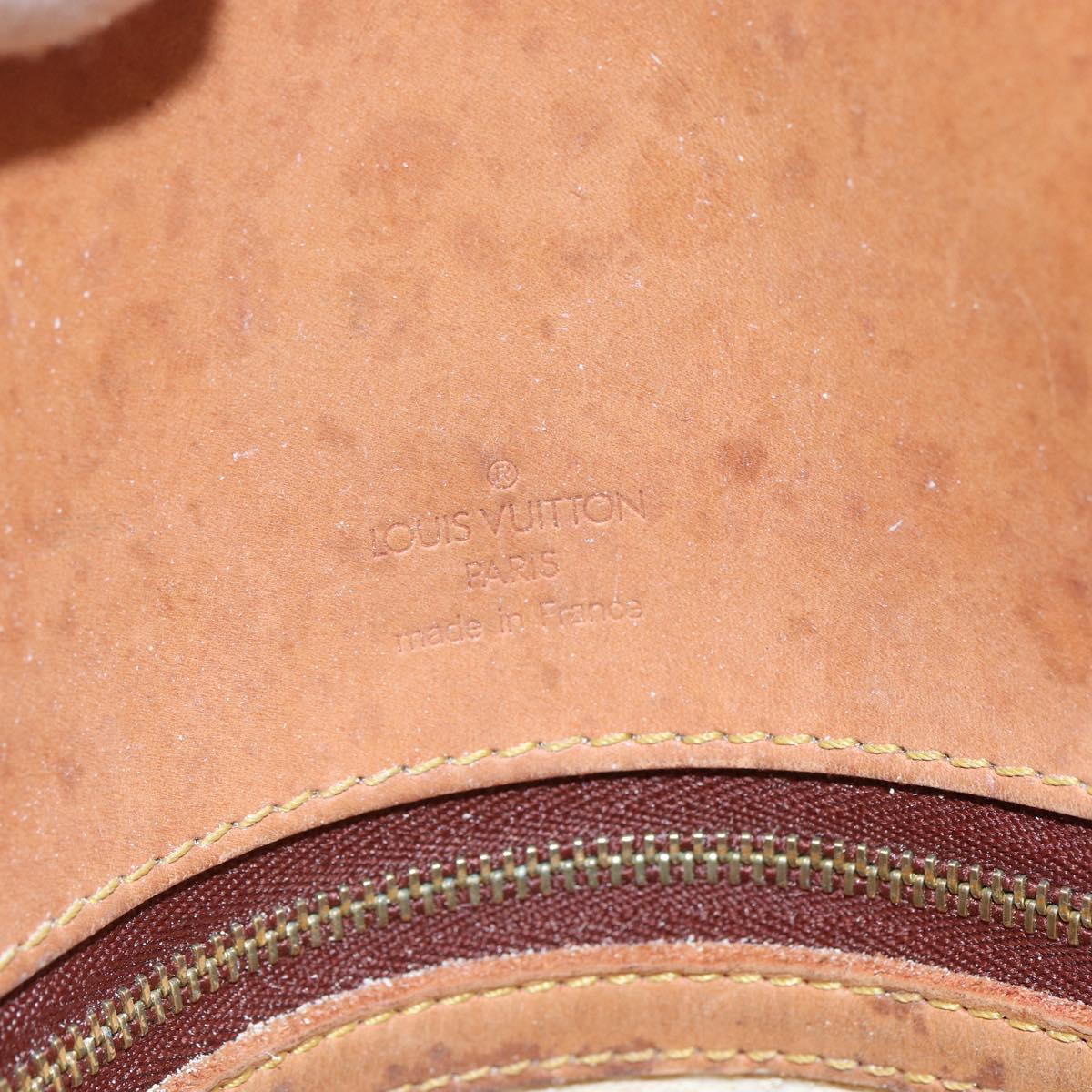 LOUIS VUITTON Monogram Bucket GM Shoulder Bag M42236 LV Auth 142471