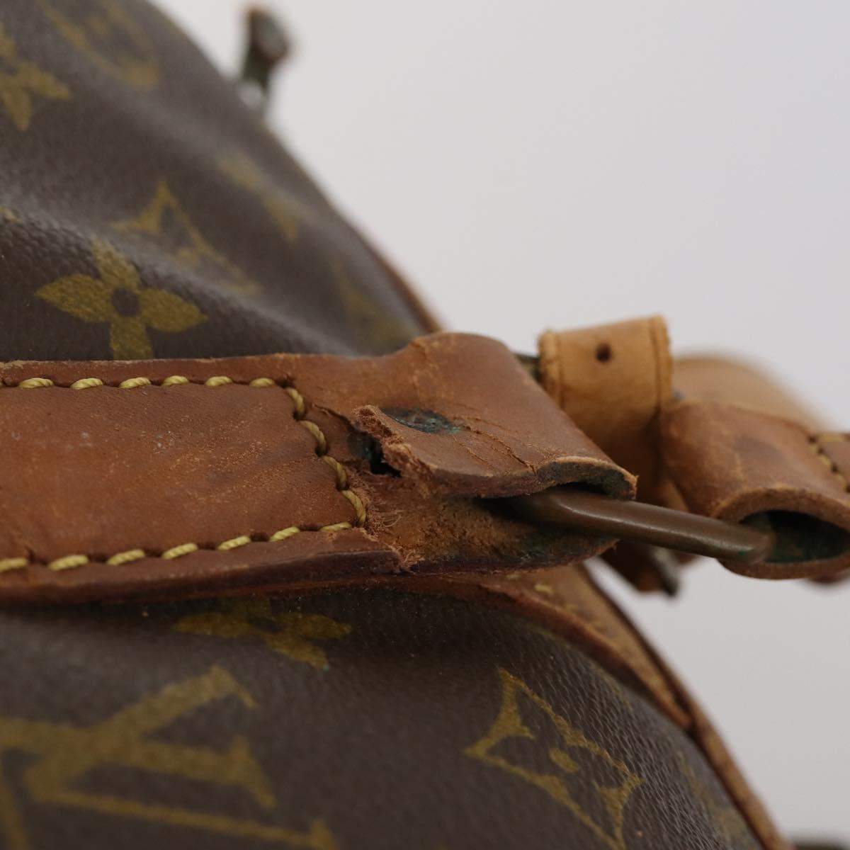 LOUIS VUITTON Monogram Sac Souple 45 Boston Bag M41624 LV Auth 142475