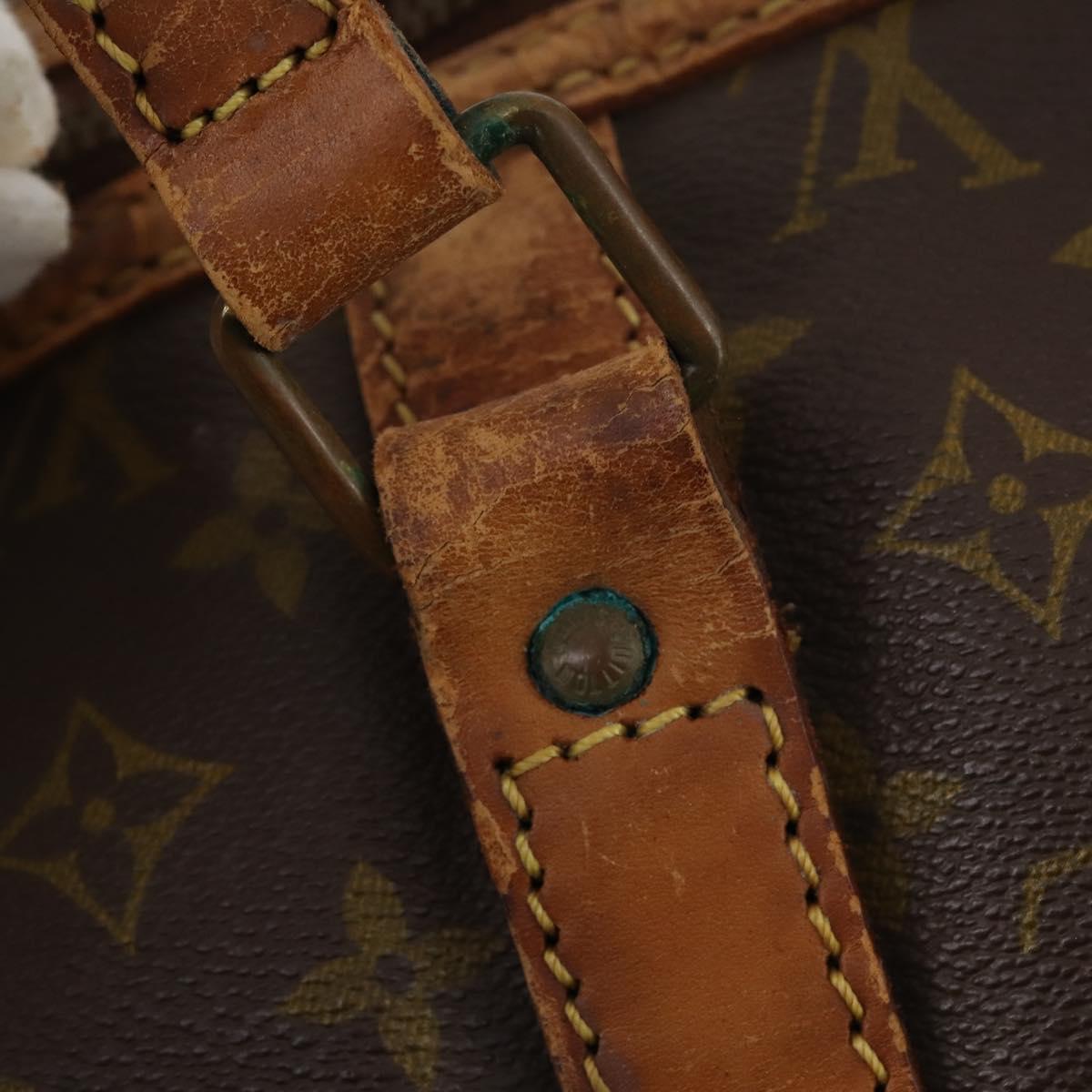 LOUIS VUITTON Monogram Sac Souple 45 Boston Bag M41624 LV Auth 142475