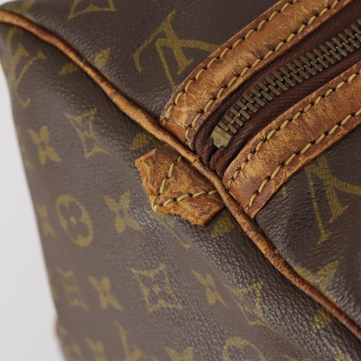 LOUIS VUITTON Monogram Sac Souple 45 Boston Bag M41624 LV Auth 142475