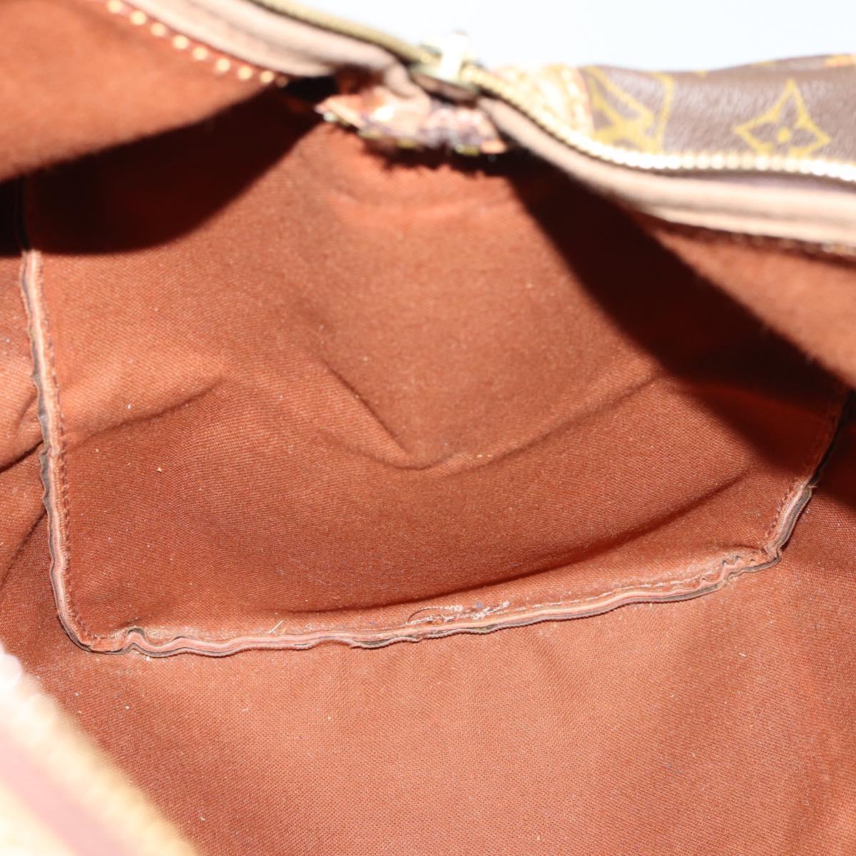 LOUIS VUITTON Monogram Sac Souple 45 Boston Bag M41624 LV Auth 142475