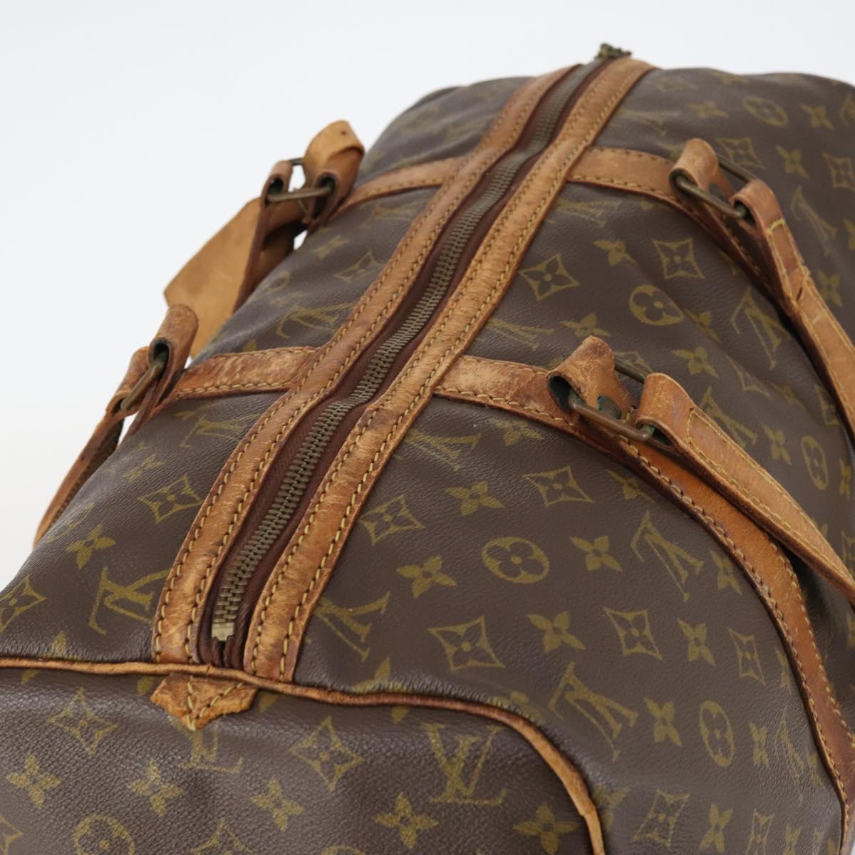 LOUIS VUITTON Monogram Sac Souple 45 Boston Bag M41624 LV Auth 142475