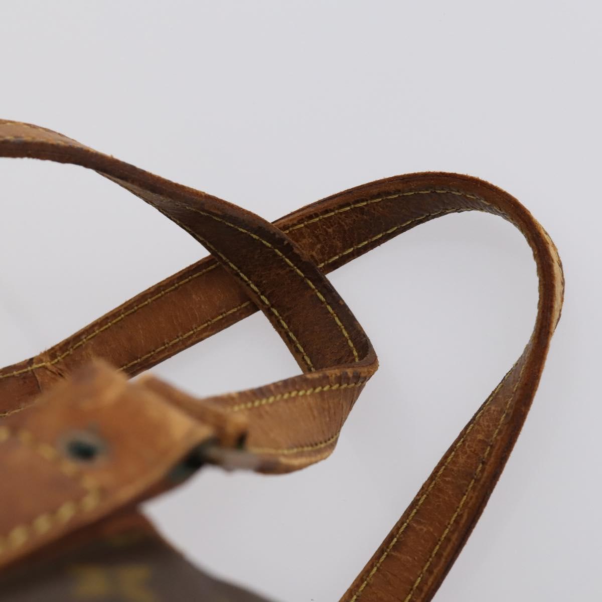 LOUIS VUITTON Monogram Sac Souple 45 Boston Bag M41624 LV Auth 142475