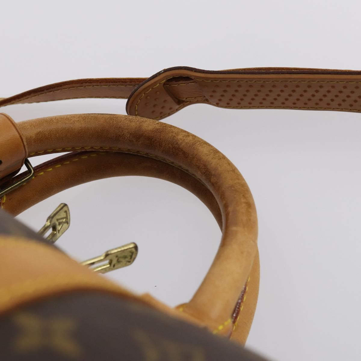 LOUIS VUITTON Monogram Keepall Bandouliere 60 Boston Bag M41412 LV Auth 142476