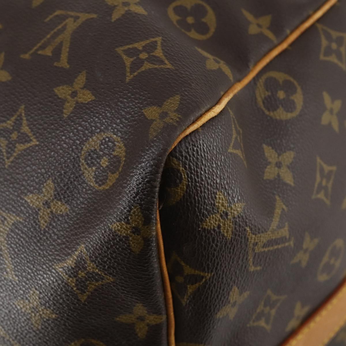 LOUIS VUITTON Monogram Keepall Bandouliere 60 Boston Bag M41412 LV Auth 142476