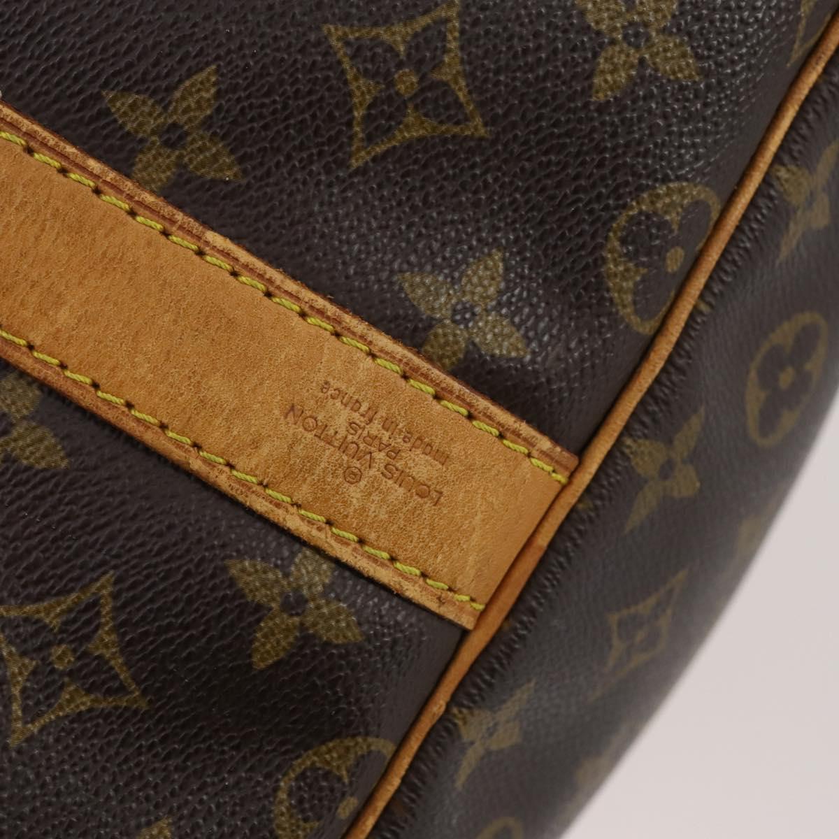 LOUIS VUITTON Monogram Keepall Bandouliere 60 Boston Bag M41412 LV Auth 142476