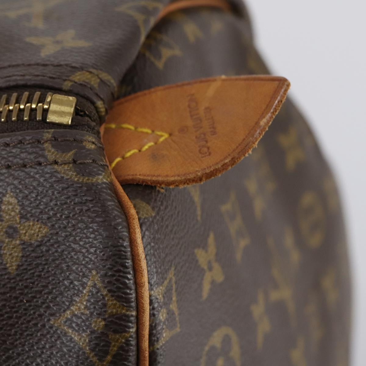 LOUIS VUITTON Monogram Keepall 55 Boston Bag M41424 LV Auth 142478
