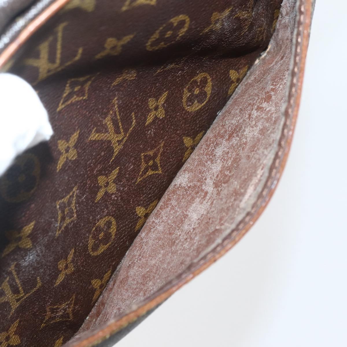 LOUIS VUITTON Monogram Compiegne 28 Clutch Bag M51845 LV Auth 142479
