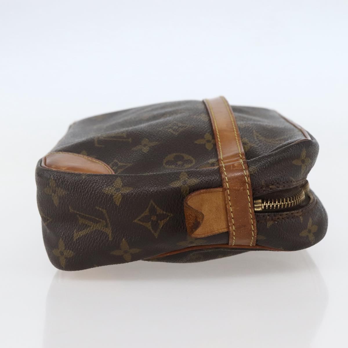 LOUIS VUITTON Monogram Compiegne 28 Clutch Bag M51845 LV Auth 142479
