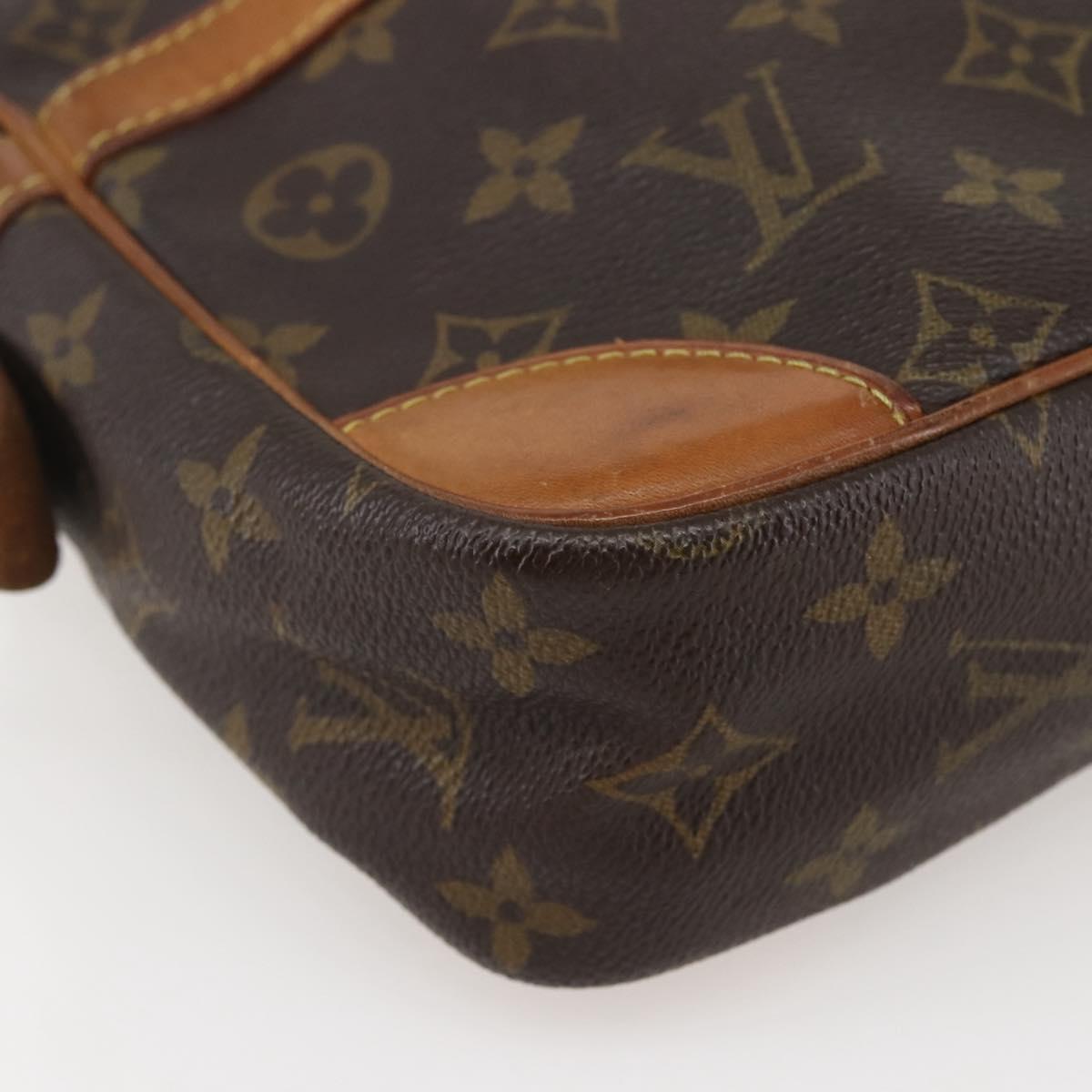 LOUIS VUITTON Monogram Compiegne 28 Clutch Bag M51845 LV Auth 142479