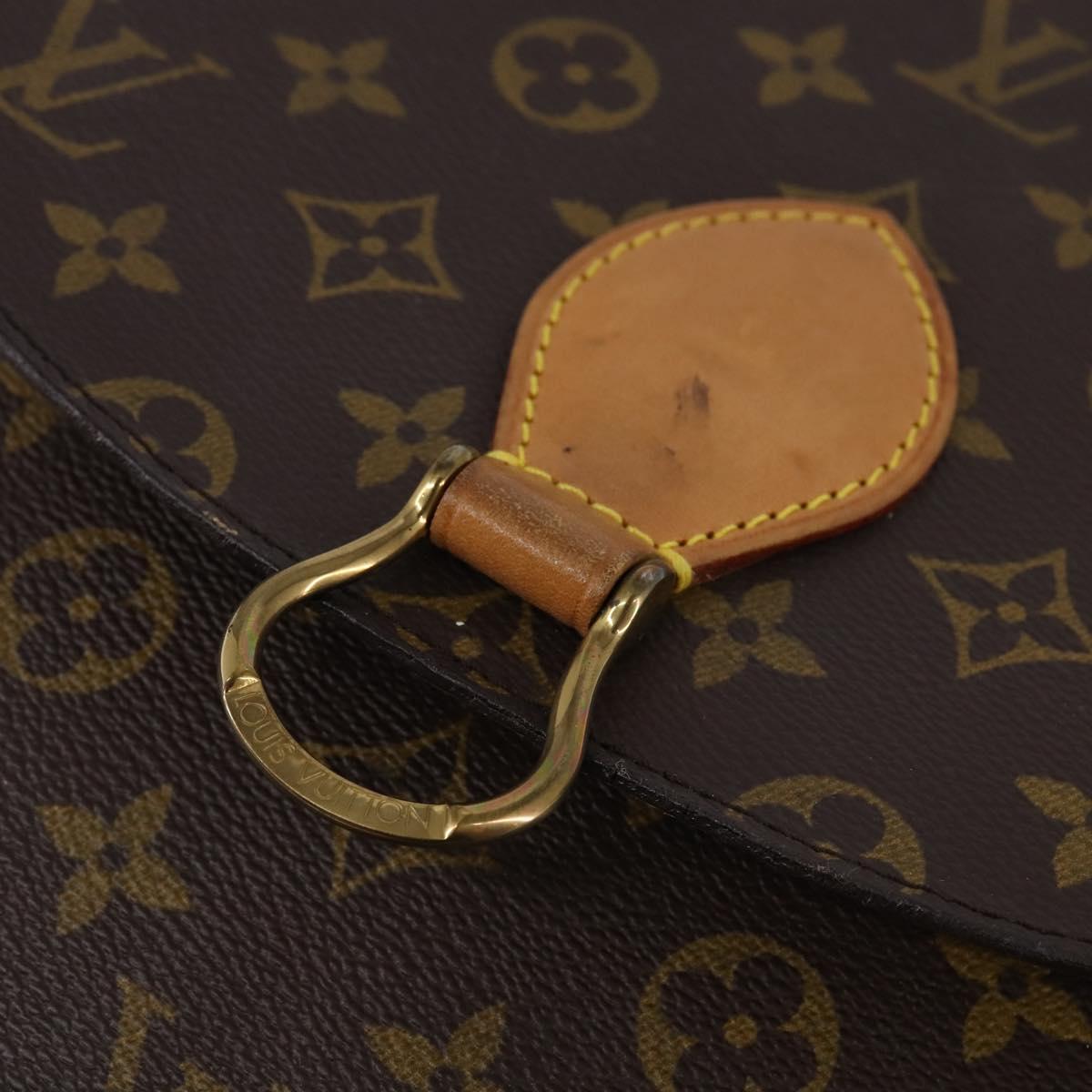 LOUIS VUITTON Monogram Saint Cloud GM Shoulder Bag M51242 LV Auth 142480