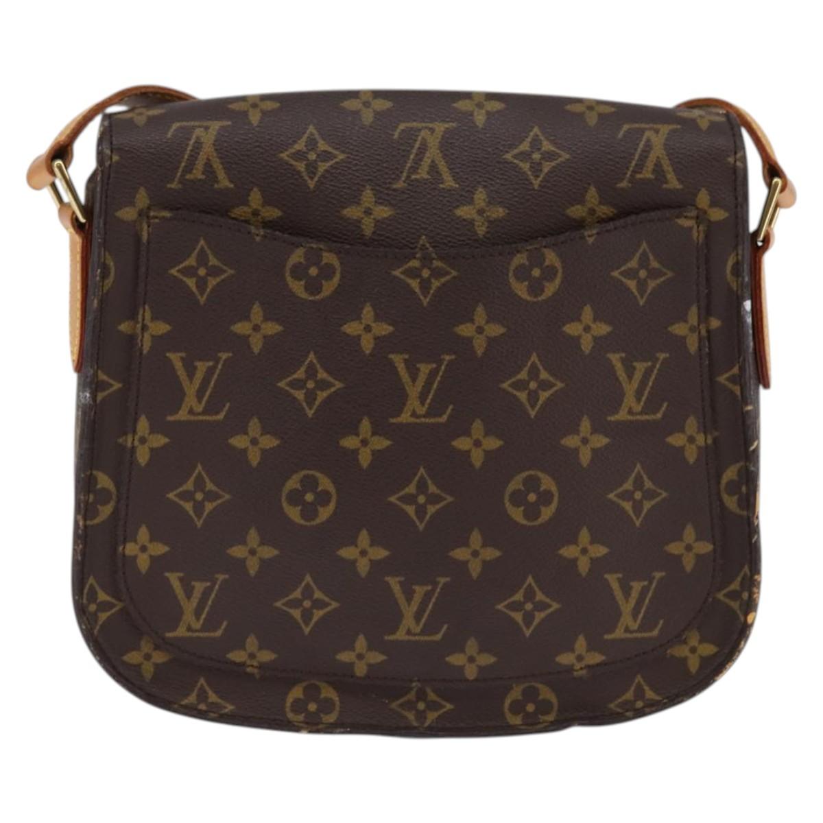 LOUIS VUITTON Monogram Saint Cloud GM Shoulder Bag M51242 LV Auth 142480