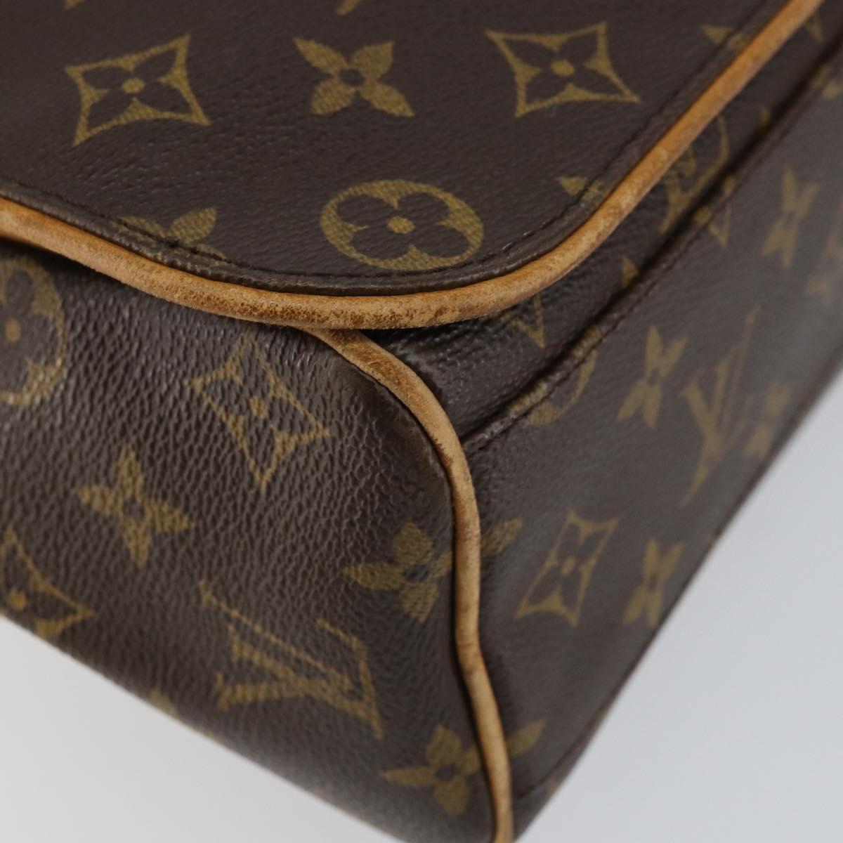 LOUIS VUITTON Monogram Abbesses Shoulder Bag M45257 LV Auth 142483