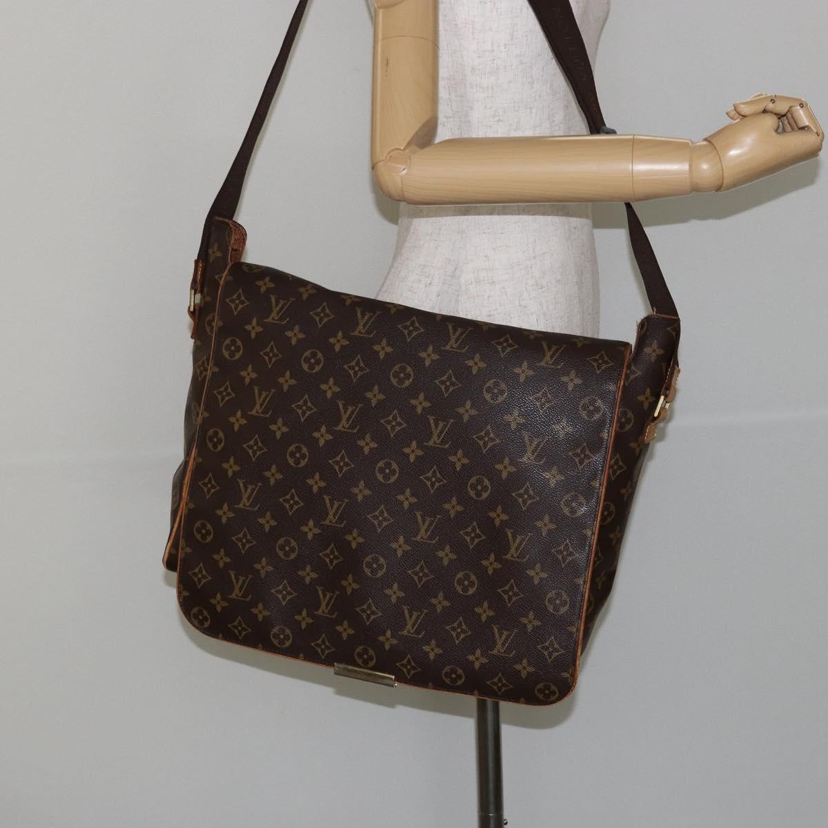LOUIS VUITTON Monogram Abbesses Shoulder Bag M45257 LV Auth 142483