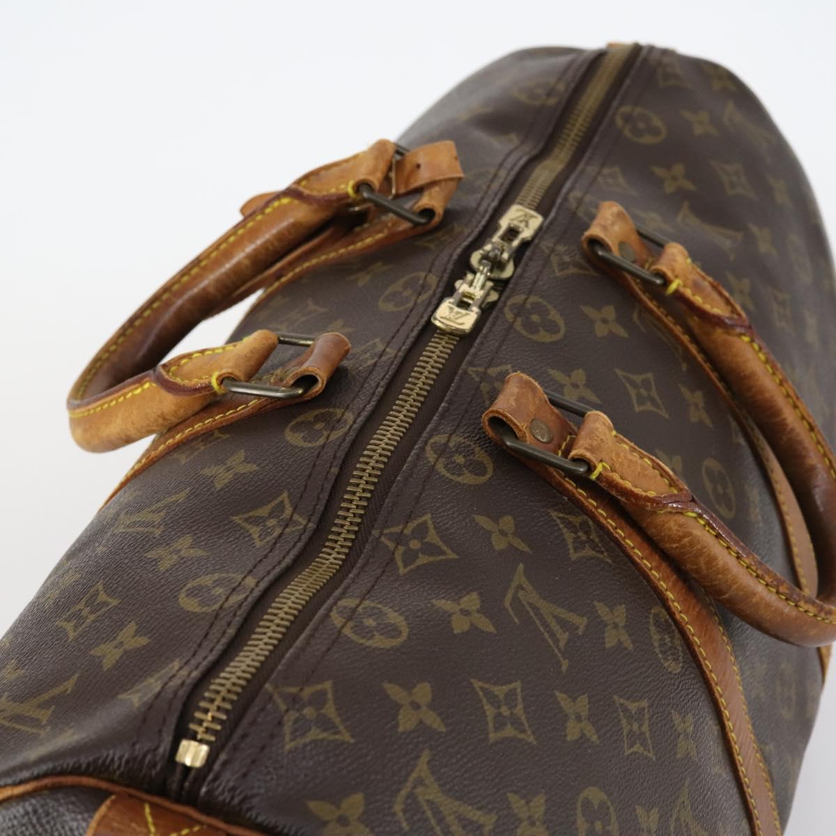 LOUIS VUITTON Monogram Keepall 45 Boston Bag M41428 LV Auth 142486