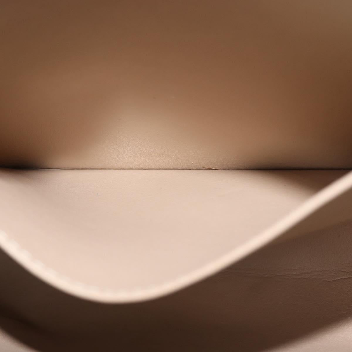 LOUIS VUITTON Monogram Vernis Thompson Street Bag Beige M91301 LV Auth 142494