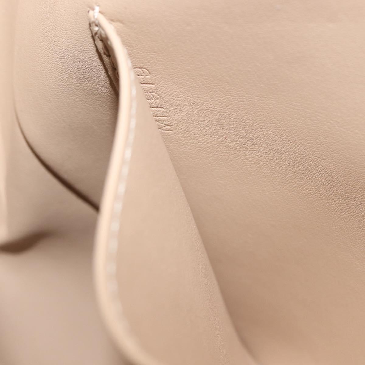 LOUIS VUITTON Monogram Vernis Thompson Street Bag Beige M91301 LV Auth 142494