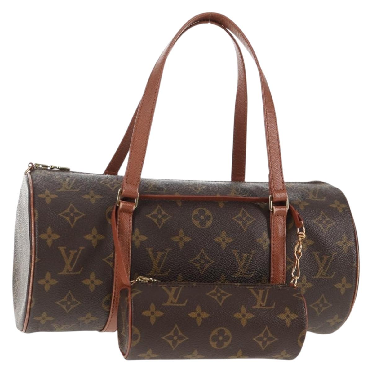 LOUIS VUITTON Monogram Papillon 30 Hand Bag M51385 LV Auth 142499V