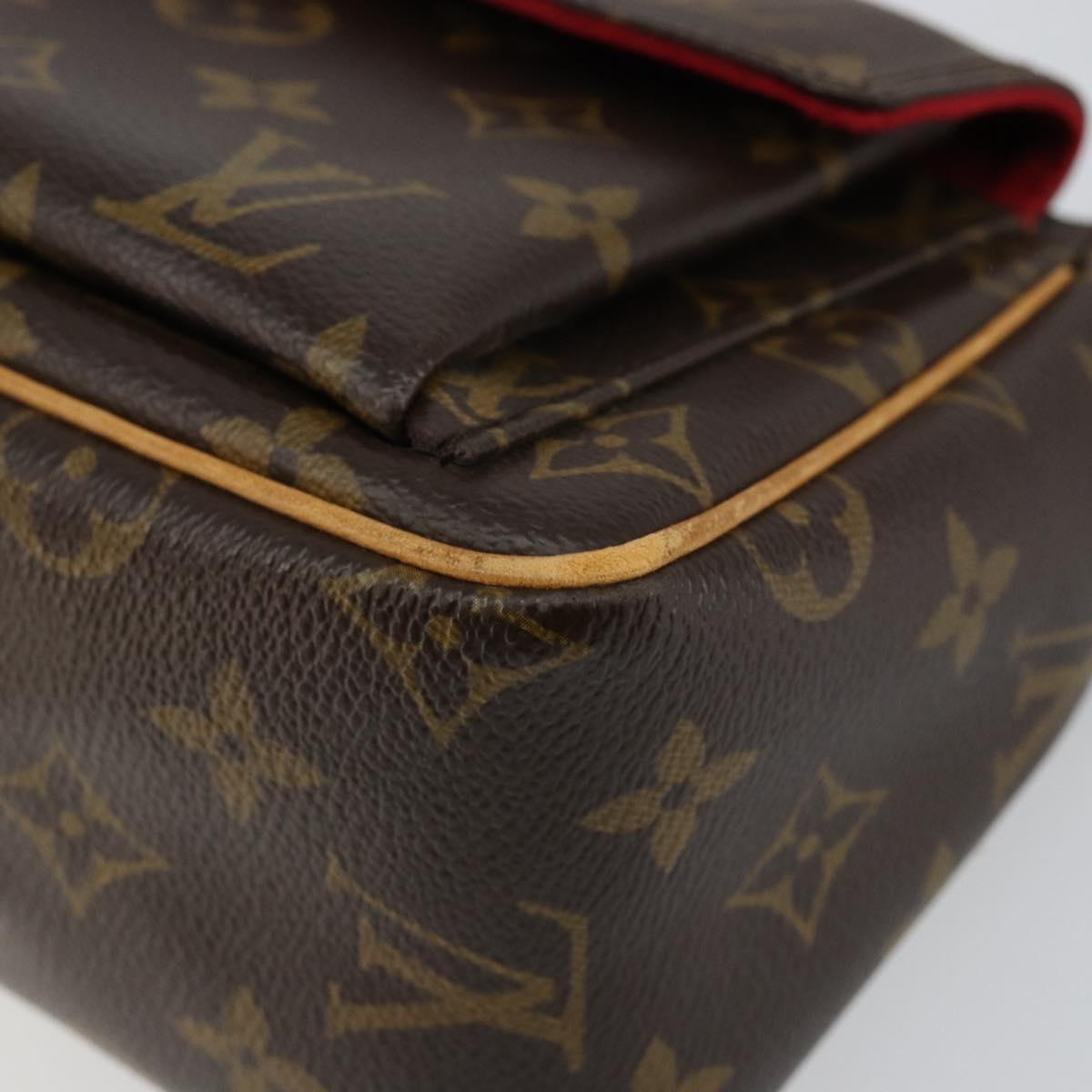 LOUIS VUITTON Monogram Viva Cite PM Shoulder Bag M51165 LV Auth 142502