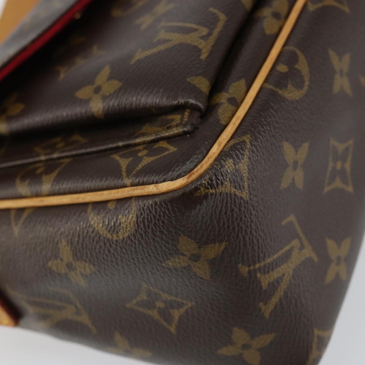 LOUIS VUITTON Monogram Viva Cite PM Shoulder Bag M51165 LV Auth 142502