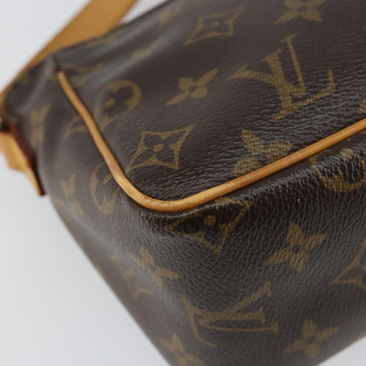 LOUIS VUITTON Monogram Viva Cite PM Shoulder Bag M51165 LV Auth 142502