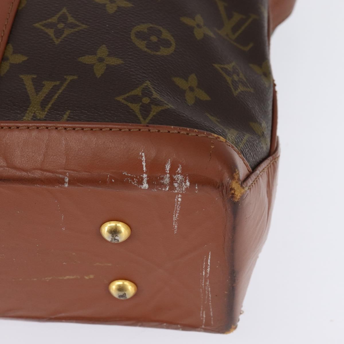 LOUIS VUITTON Monogram Sac Weekend PM Hand Bag M42425 LV Auth 142504