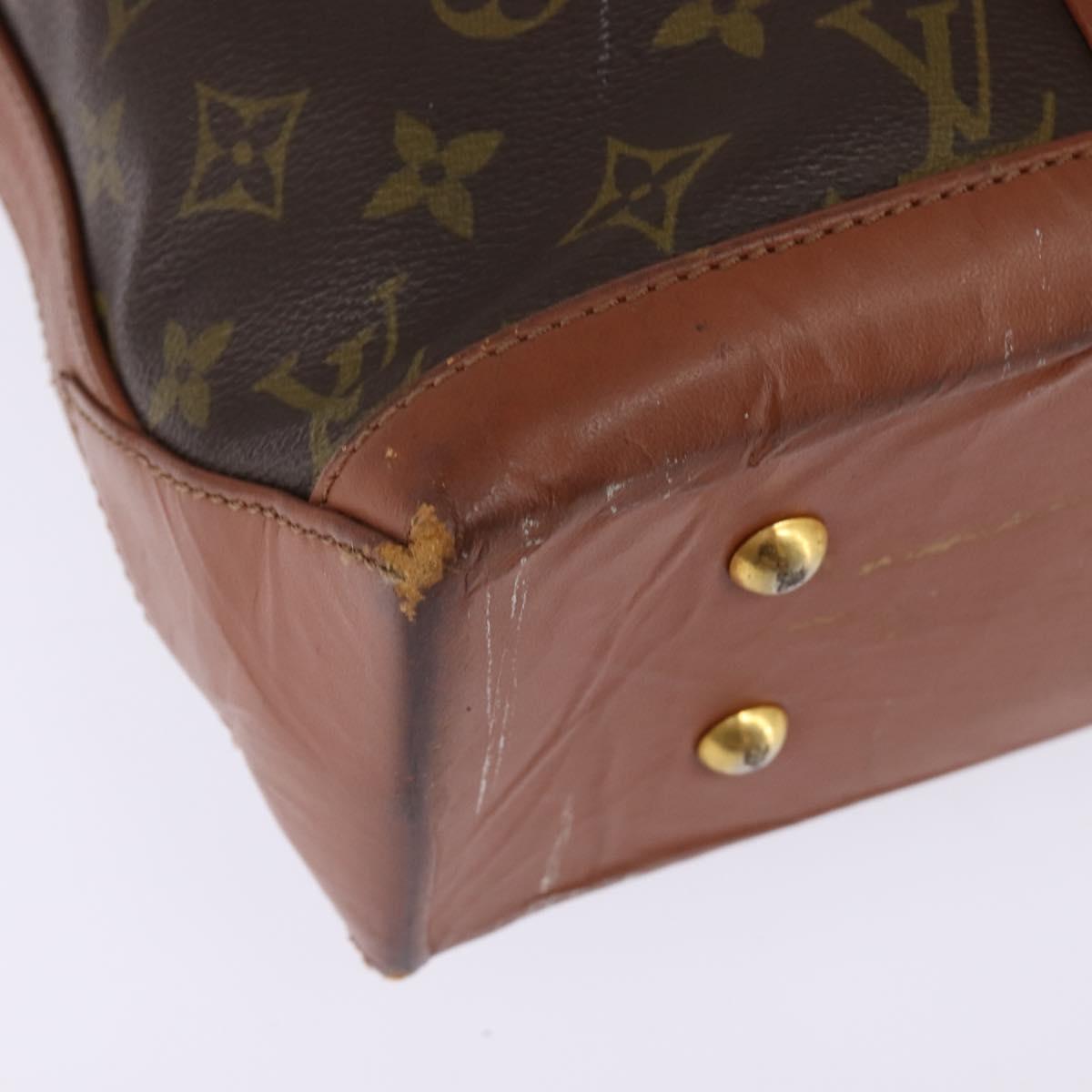 LOUIS VUITTON Monogram Sac Weekend PM Hand Bag M42425 LV Auth 142504