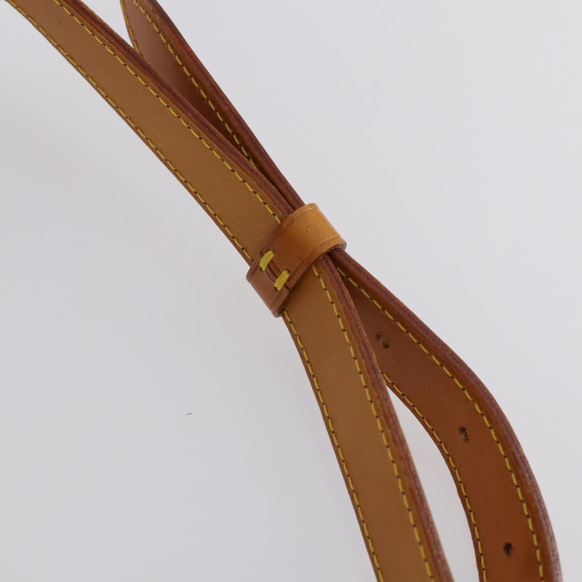 LOUIS VUITTON Monogram Saumur 35 Shoulder Bag M42254 LV Auth 142507