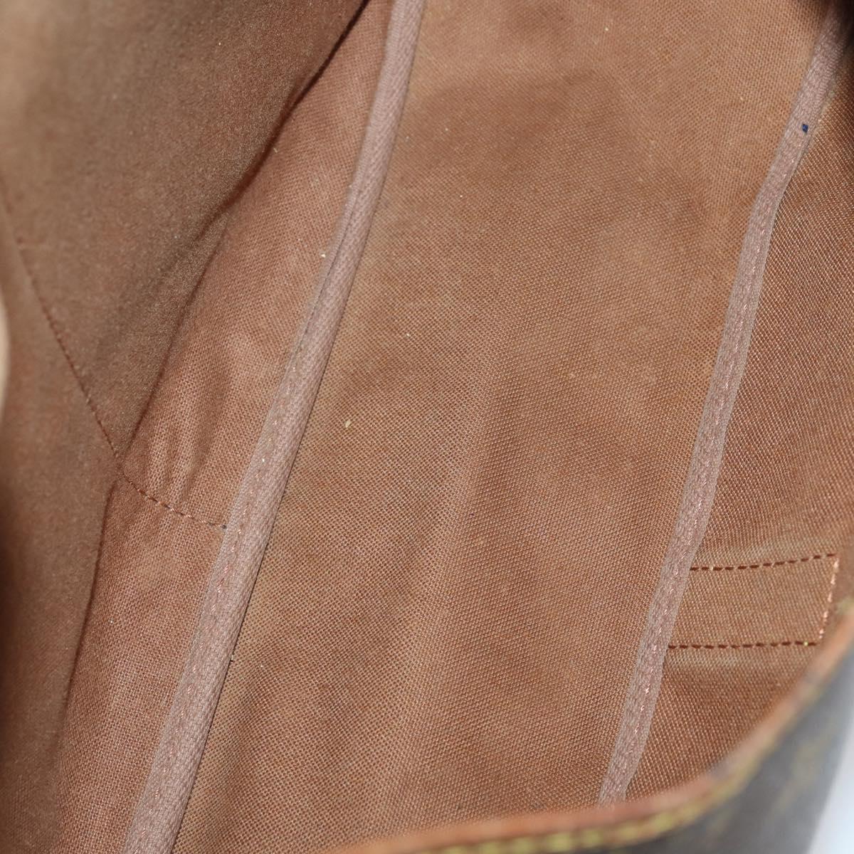 LOUIS VUITTON Monogram Saumur 35 Shoulder Bag M42254 LV Auth 142508