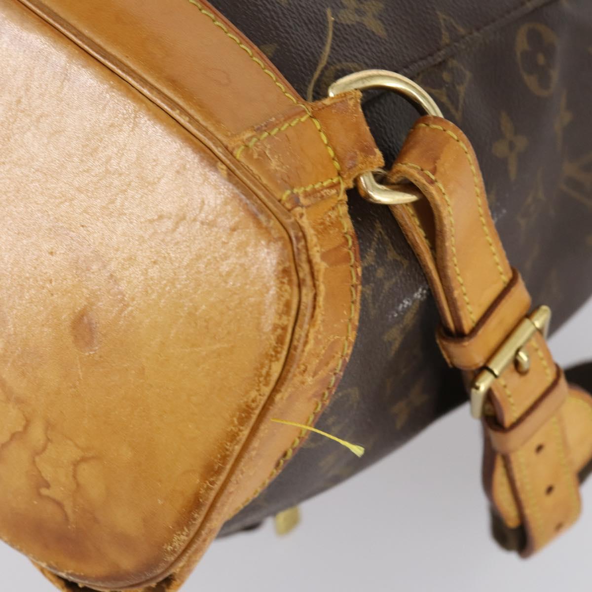 LOUIS VUITTON Monogram Montsouris GM Backpack M51135 LV Auth 142510