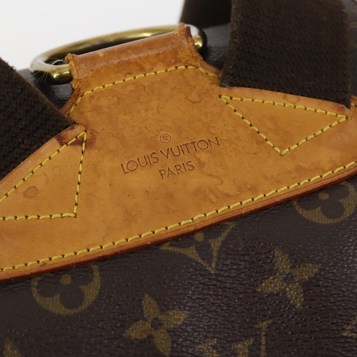 LOUIS VUITTON Monogram Montsouris GM Backpack M51135 LV Auth 142510