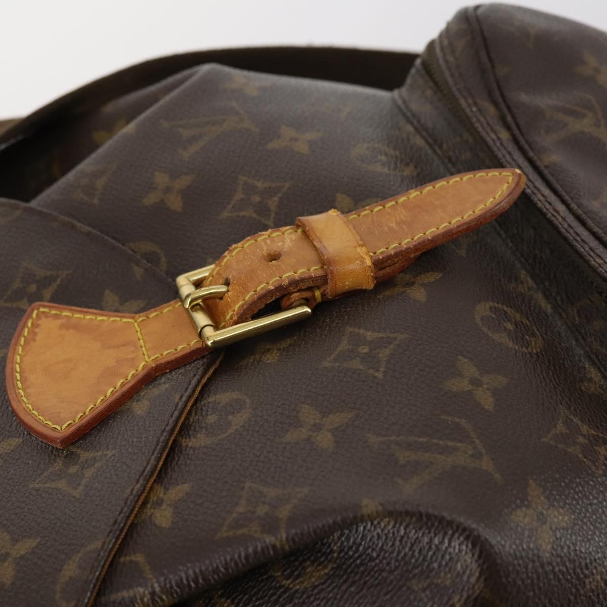 LOUIS VUITTON Monogram Montsouris GM Backpack M51135 LV Auth 142510