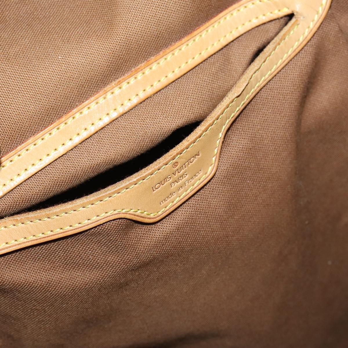 LOUIS VUITTON Monogram Montsouris GM Backpack M51135 LV Auth 142510