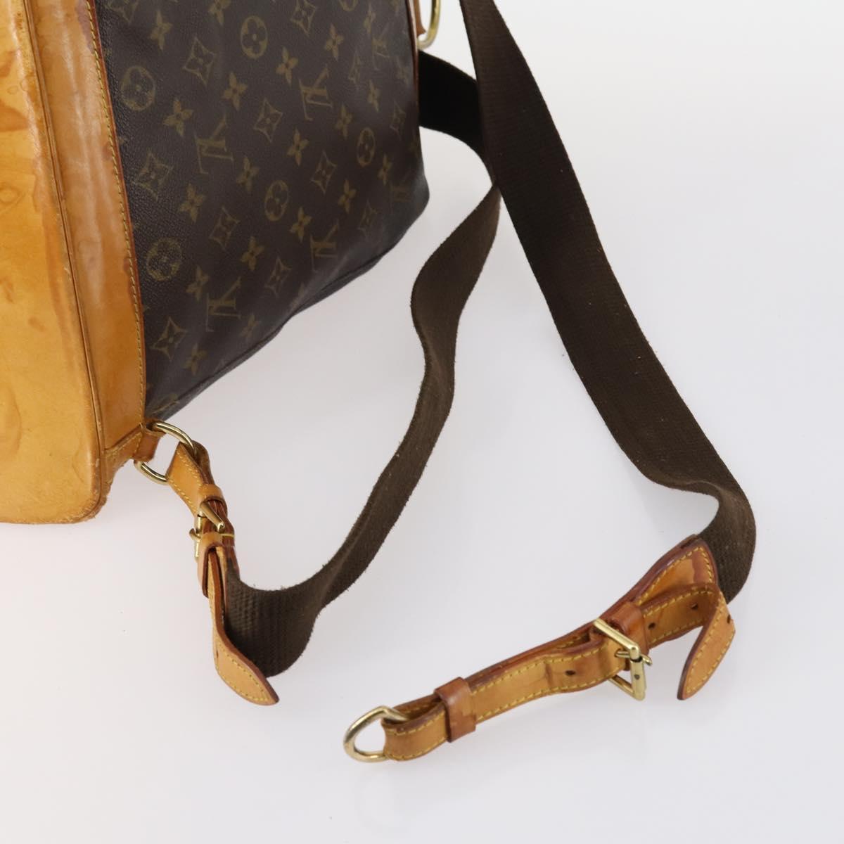 LOUIS VUITTON Monogram Montsouris GM Backpack M51135 LV Auth 142510