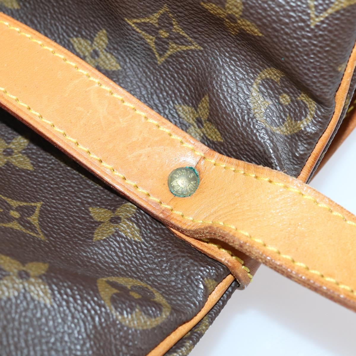 LOUIS VUITTON Monogram Saumur 35 Shoulder Bag M42254 LV Auth 142511