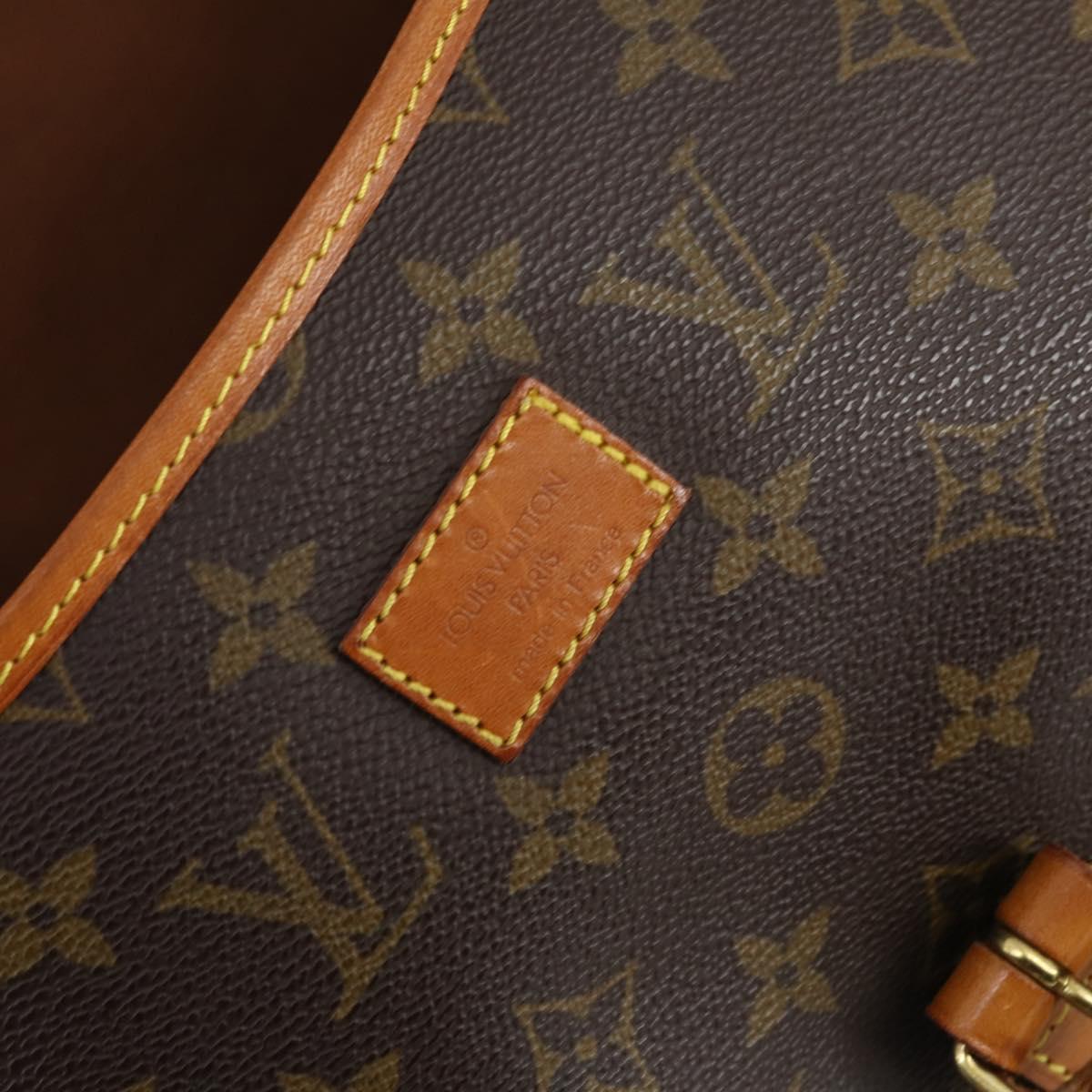 LOUIS VUITTON Monogram Saumur 35 Shoulder Bag M42254 LV Auth 142511