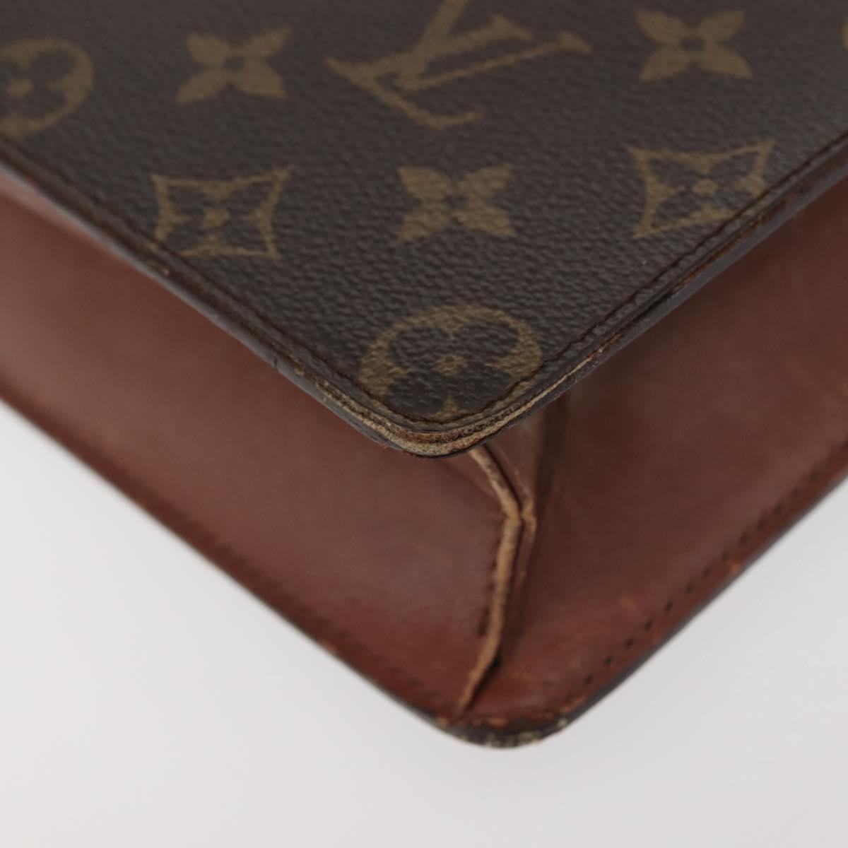LOUIS VUITTON Monogram Pochette Homme Clutch Bag M51795 LV Auth 142513