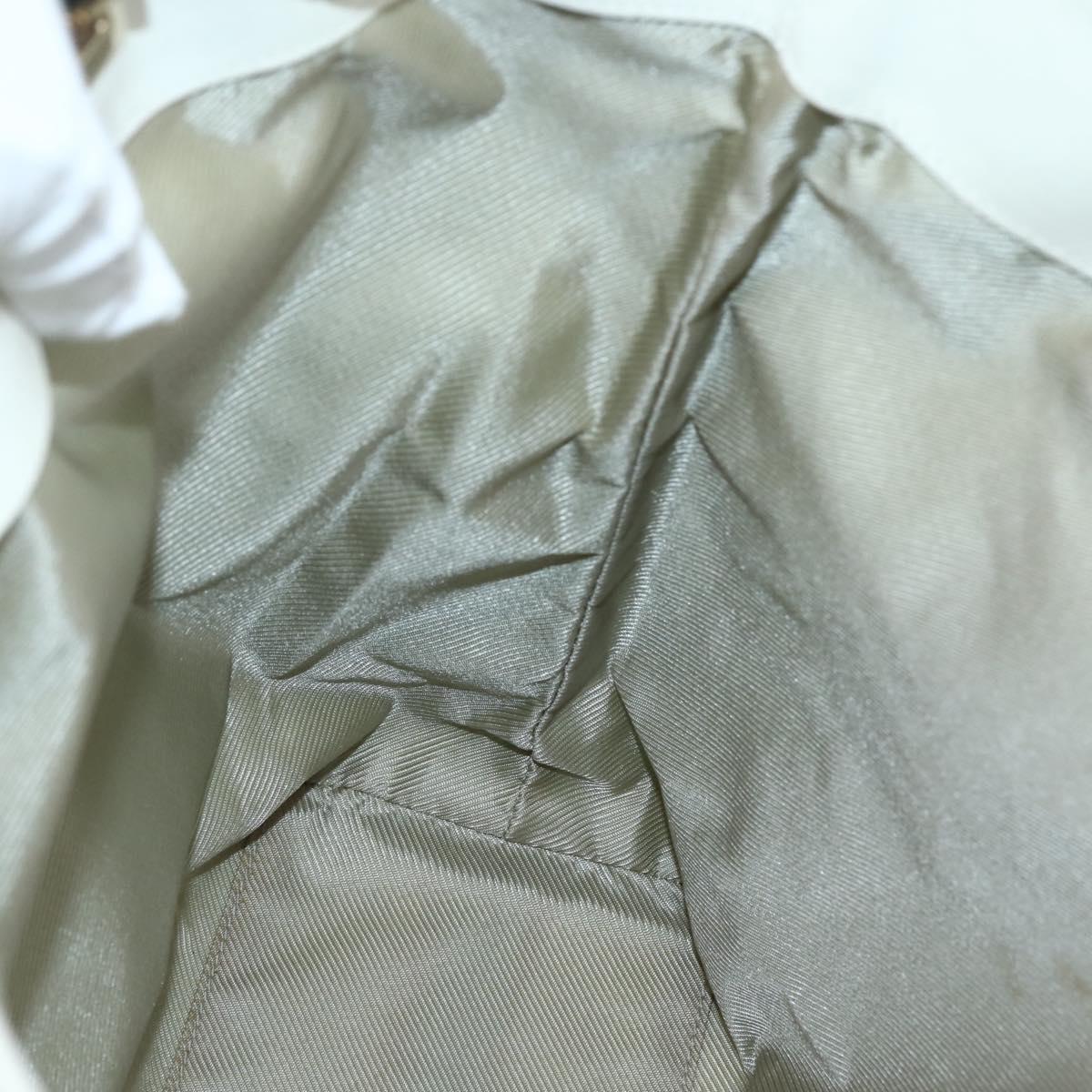 GUCCI GG Canvas Tote Bag Light Blue Gold 002 1098 3444 Auth 142530