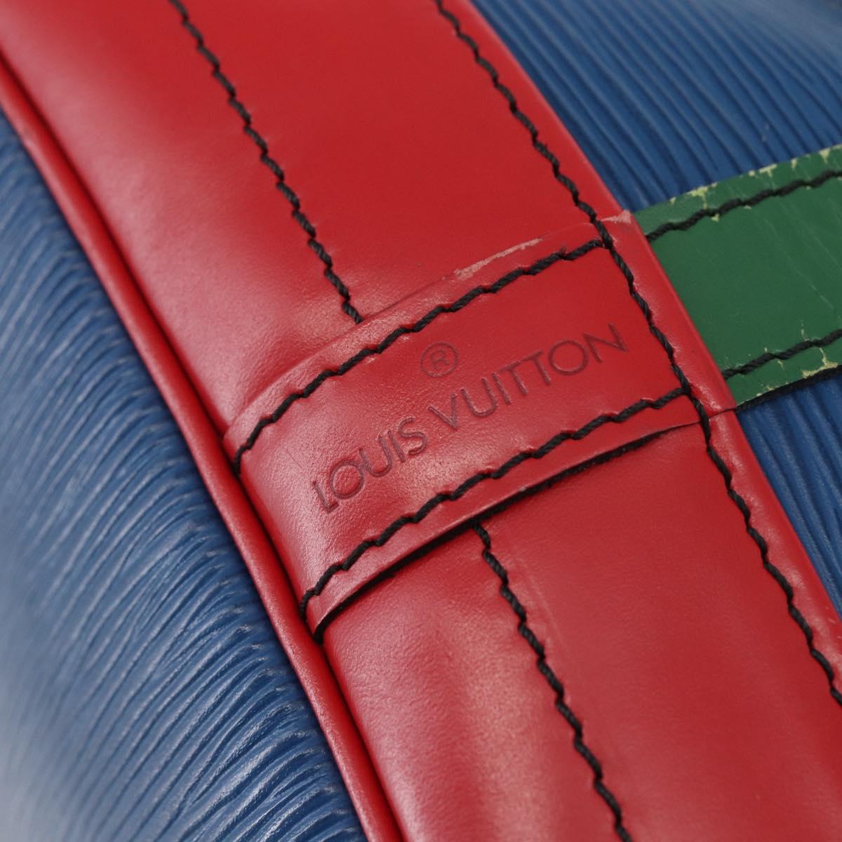 LOUIS VUITTON Epi Toriko Color Noe Bag Red Blue Green M44084 Auth 142609